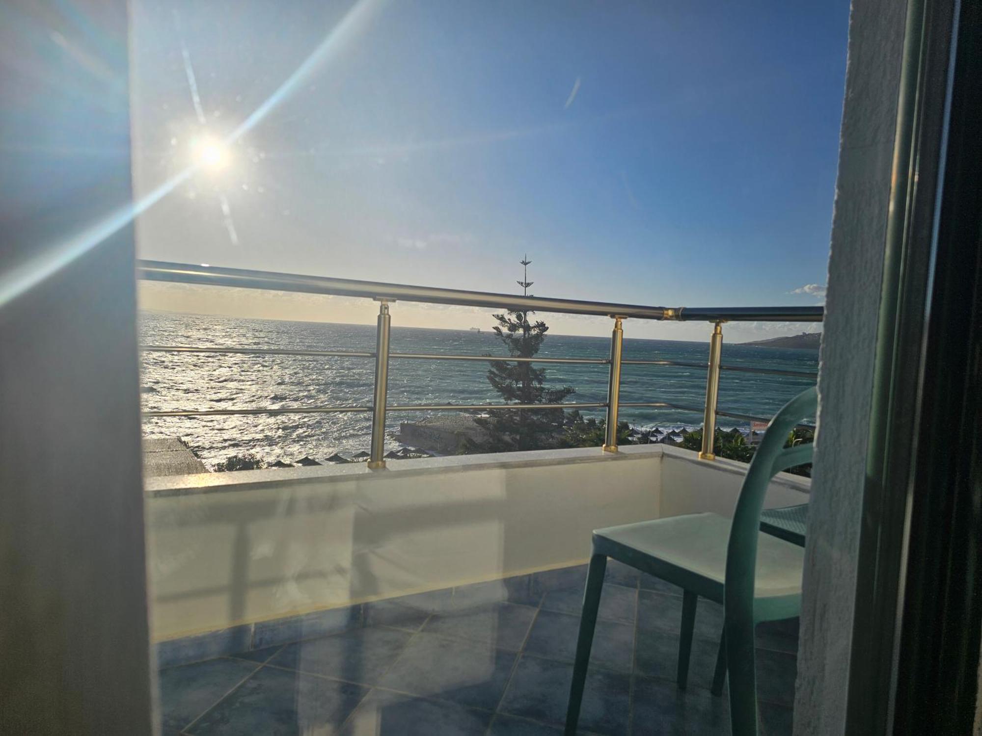 Apartment 1bed Beachfront With Seaview Balcony - 5mintobeach Sarande